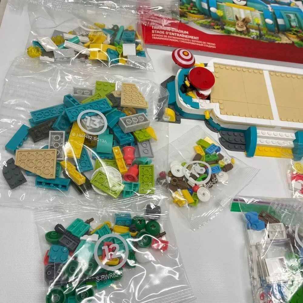 Mega Construx Pokemon Training Stadium Building Blocks Set 2023 #HWR82